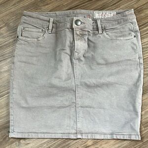 ESPRIT EDC grey jeans mini skirt